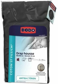 Τοποθετημένο φύλλο DODO Ανθρακί 90 x 190