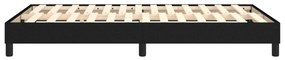 vidaXL Σκελετός Κρεβατιού Χωρίς Στρώμα Μαύρο 120x200 εκ. Υφασμάτινο
