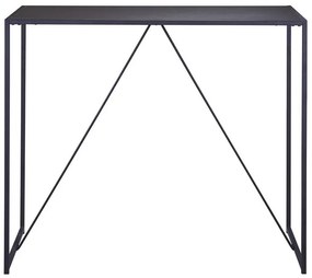 Τραπέζι μπαρ Dallas 3257, 105x60x120cm, Ινοσανίδες μέσης πυκνότητας, Μέταλλο, Μαύρο | Epipla1.gr