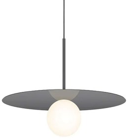 Φωτιστικό Οροφής Bola Disc 18 10676 45,7x12,7cm Dim Led 390lm 6W Dark Grey Pablo Designs