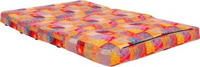 Διθέσιος Καναπές Κρεβάτι Πολύχρωμο TAIDA 68x120x62