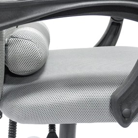 ΚΑΡΕΚΛΑ ΓΡΑΦΕΙΟΥ CRONER HM1196.02 ΓΚΡΙ MESH-ΜΕΤΑΛ.ΒΑΣΗ-NYLON ΣΚΕΛΕΤΟΣ 58x67x124Υεκ.