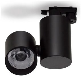 Φωτιστικό Ράγας V-TAC Track Light 15W LED Βάση Μαύρο Φωτισμός Φως Ημέρας