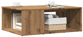Τραπεζάκι σαλονιού Artisan Oak 90x67x33 cm Κατασκευασμένο ξύλο 856553