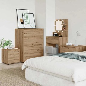 vidaXL Ντουλάπι Μπάνιου 40,5 x 40 x 44 εκ Επεξεργασμένο ξύλο