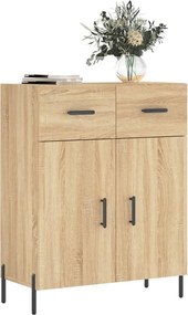 vidaXL Ντουλάπι Sonoma Δρυς 69,5 x 34 x 90 εκ. από Επεξεργασμένο Ξύλο
