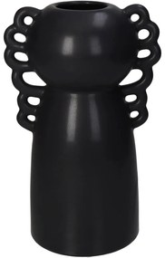 Βάζο ArteLibre Μαύρο Κεραμικό 15.7x11.8x24.5cm