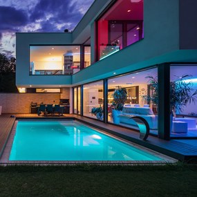 Ταινία LED 12V Smart Tuya WiFi IP65 CCT και RGB 3m Dimmable