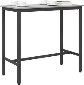vidaXL τραπέζι Γκρίζο Σονομα 100 x 50 x 90,5 εκ