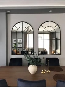 Stewehome καθρέφτης τοίχου οβάλ από mdf 103x70 cm