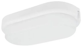 Απλίκα Φωτιστικό Τοίχου Στεγανό LED 15W IP54 4000K Λευκό 6865 Spotlight-6865-Λευκό 6865