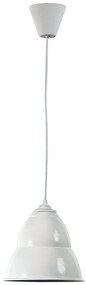 Φωτιστικό Κρεμαστό Καμπάνα Φ18.5cm 1xΕ27 Λευκό Αλουμίνιο ARLIGHT PDA 207 WH