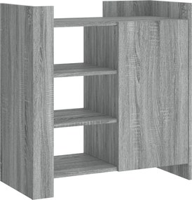 vidaXL Ντουλάπι Γκρι Sonoma 73,5x35x75 εκ. από Επεξεργασμένο Ξύλο