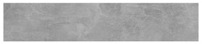 Ράφια Βιβλιοθήκης 4 τεμ Γκρι Σκυροδ. 100x20x1,5 εκ. Μοριοσανίδα - Γκρι