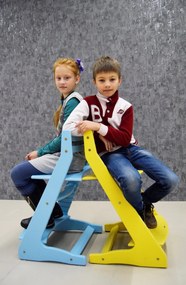 Intra απο ξύλο plywood 3mm-4mm πάχος - Παιδική καρέκλα σκαμπό Δίασταση 30x30 cm Intraeaxys-pok30237