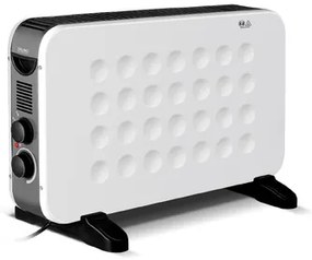 BRUNO Θερμοπομπός BRN-0206, 2000W, με θερμοστάτη και ανεμιστήρα, λευκός