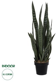 Artificial Garden DRACAENA TRIFASCIATA 20063 Τεχνητό Διακοσμητικό Φυτό Σανσεβιέρια Υ90cm