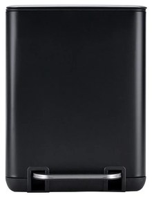 Κάδος Απορριμμάτων Cubic Soft Close 02-20941 6lt Black Estia Metal