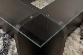 Τραπεζάκι Σαλονιού Ξύλο Μαύρο FLAVIO 105x65x30
