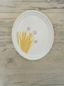 Stewehome οβάλ διακοσμητικό τοίχου από πέτρα 21x17 cm