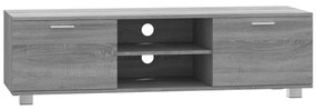 vidaXL Έπιπλο Τηλεόρασης Γκρι Sonoma 140x40,5x35 εκ. από Επεξεργ. Ξύλο