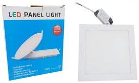 LED PANEL LIGHT ΤΕΤΡΑΓΩΝΟ 18W/4500K TY-90100