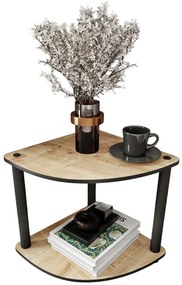 Τραπεζάκι Βοηθητικό Γωνιακό 282PTR1571 34x34x38cm Oak