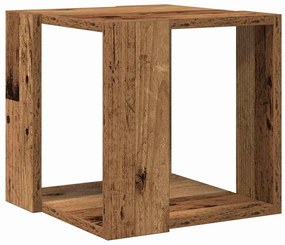 vidaXL Τραπεζάκι σαλονιού Παλαιό ξύλο 32 x 32 x 30 cm