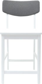 vidaXL Καρέκλες φαγητού 2 pcs Λευκό 48 x 49 x 95 εκ.