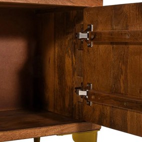 Έπιπλο Τηλεόρασης Amrita Fylliana Καφέ 140x40x55 εκ. 140x40x55 εκ.