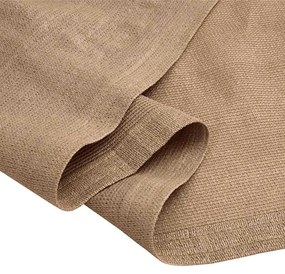vidaXL Χαλί Σκηνής Taupe 200 x 200 εκ.