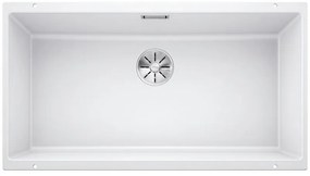 Blanco Subline 800-U White SILGRANIT® PuraDur® Γρανιτένιος Νεροχύτης 90cm