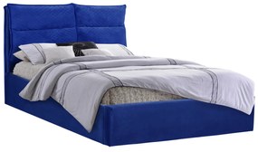 Intrahome ΚΡΕΒΑΤΙ KUCASABLANCALCASABLANCA_LUMPURLOEMFONCASABLANCALTCASABLANCAIEINCASABLANCALTCASABLANCAIY ΑΠΟ ΒΕΛΟΥΔΟ ΜΠΛΕ ΥΠΕΡΔΙΠΛΟ 160x200 εκ. .08 intraho-1610687