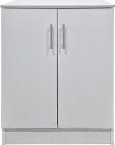 Παπουτσοθήκη-ντουλάπι Souken pakoworld 6 ζευγών λευκό 60x40x80εκ