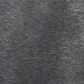 Χαλί HUARTE με Κοντό Πέλος Μαλακό/ Πλενόμενο Ανθρακί 60x110εκ. - Ανθρακί