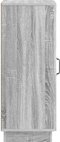 vidaXL Πλαϊνό γραφείο Γκρι Sonoma 33 x 34,5 x 87 εκ.