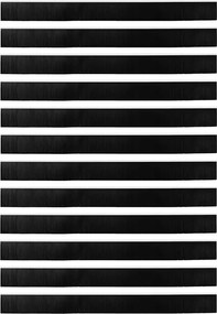 vidaXL Σφραγίδες πόρτας με βούρτσες που προσαρτώνται 12 pcs Λευκό