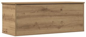 vidaXL κουτί αποθήκευσης  Artisan Oak 90x35x35 εκ, φτιαγμένο από ξύλο