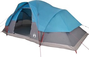 vidaXL Σκηνή Οικογένειας 9 Ατόμων Αδιάβροχη Μπλε