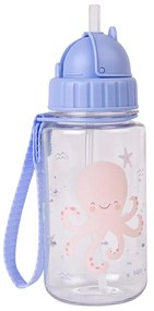 Παγούρι 450ml Με Καλαμάκι Saro Sea Friend 74001