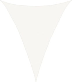 vidaXL Πανί Σκίασης Λευκό 5 x 6 x 6 μ. από HDPE 160 γρ./μ²