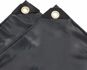 vidaXL Μουσαμάς Ανθρακί 650 γρ./μ.² 4x8 μ.