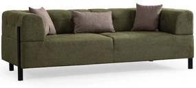 Καναπές Τριθέσιος Gio 560ARE2369 225x93x75cm Green