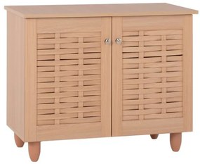 ΠΑΠΟΥΤΣΟΘΗΚΗ-ΝΤΟΥΛΑΠΙ CASSIOPE HM2208.09 ΜΕΛΑΜΙΝΗ ΣΕ ΧΡΩΜΑ ΦΥΣΙΚΟ 77Χ34Χ63.5Yεκ.