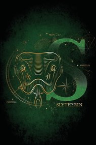 Εικονογράφηση Harry Potter - Slytherin Initial