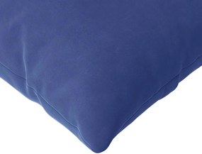vidaXL Μαξιλάρι Καναπέ 2 pcs Μπλε Αστυνομίας 120 x 40 cm