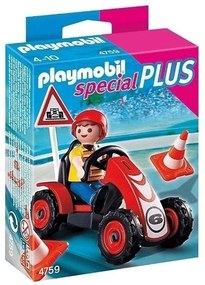 Αγόρι Με Αγωνιστικό Go-Kart 4759 Multi Playmobil