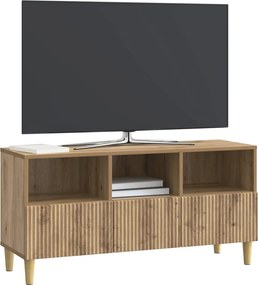 vidaXL Ντουλάπι TV 102 x 34,5 x 50 εκ. Artisan Δρυς Επεξεργασμένο Ξύλο
