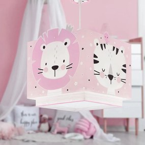 Παιδικό Φωτιστικό Οροφής Μονόφωτο Ango Baby Jungle Pink 63112S