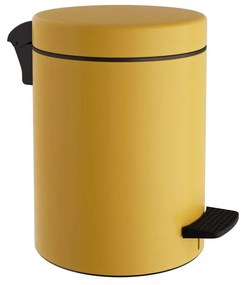 Κάδος Απορριμμάτων Μπάνιου (Φ20x28) Pam & Co 5lt 96 Yellow